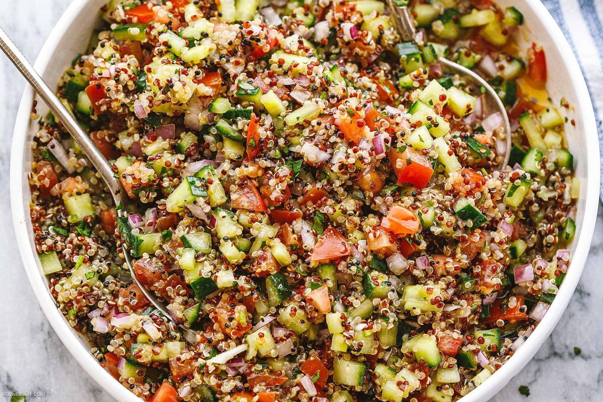 Quinoa Cucumber Salad