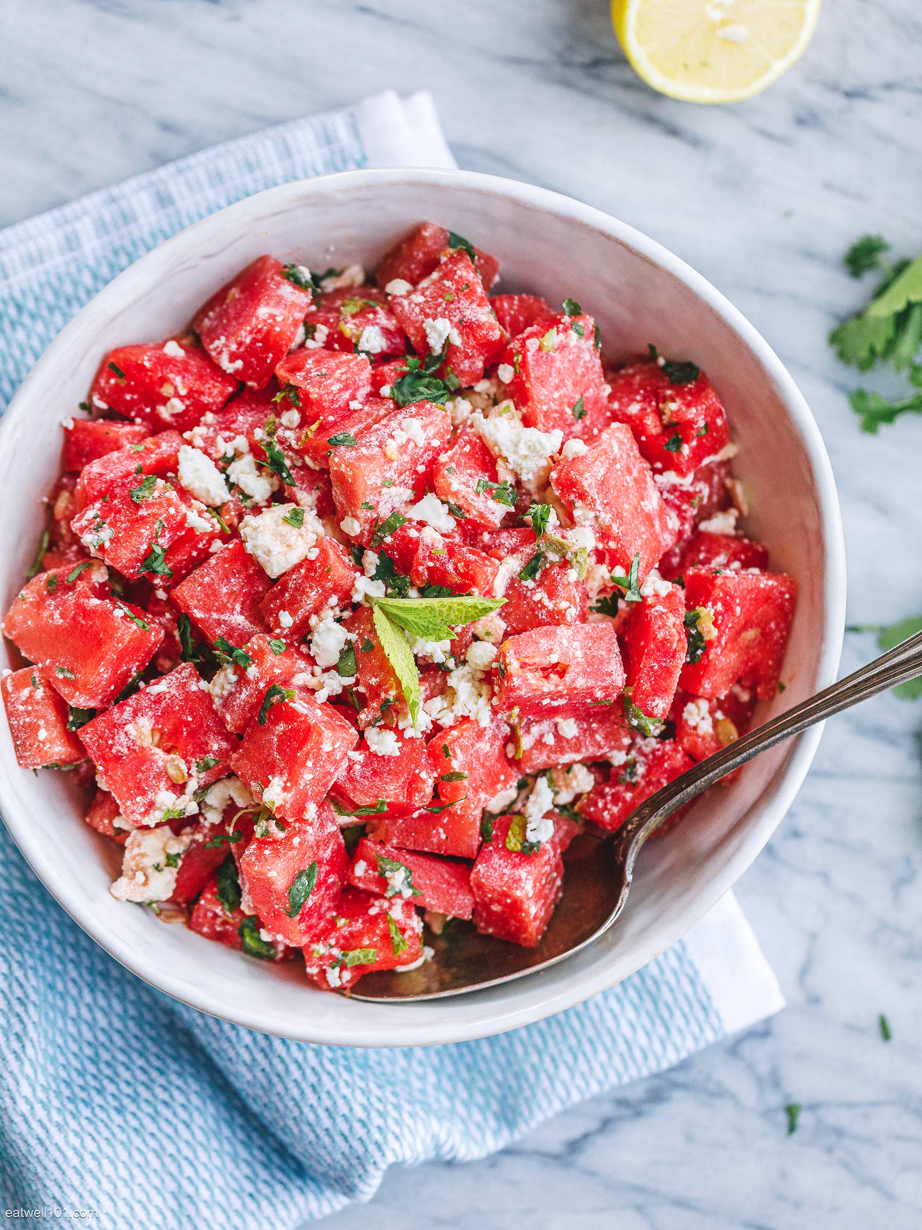 watermelon salad recipe