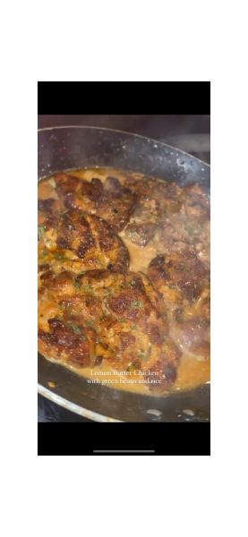 Lemon Garlic Butter Chicken and Green Beans