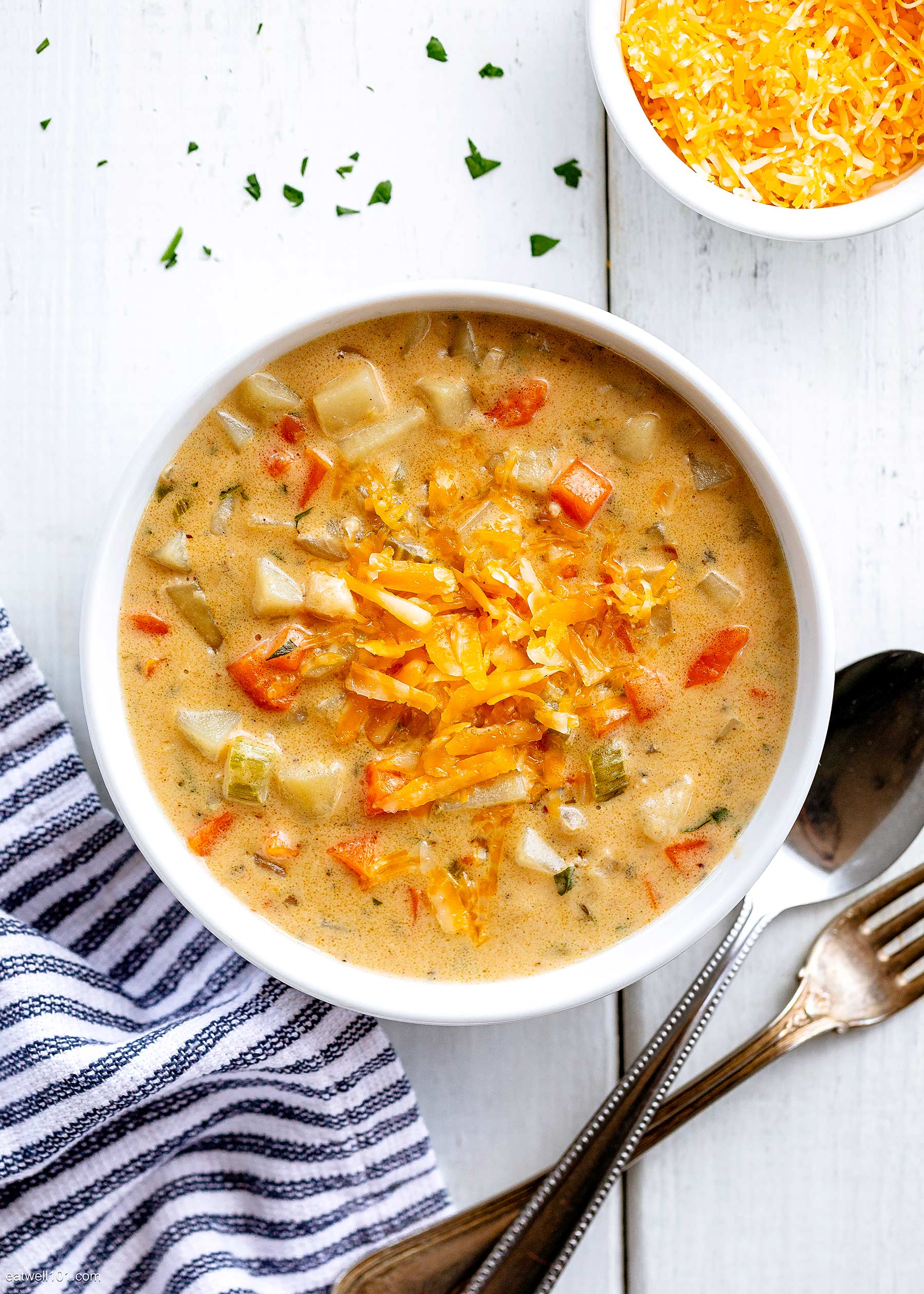 Cream of Potato Soup Recipe – How to Make Creamy Potato Soup — Eatwell101