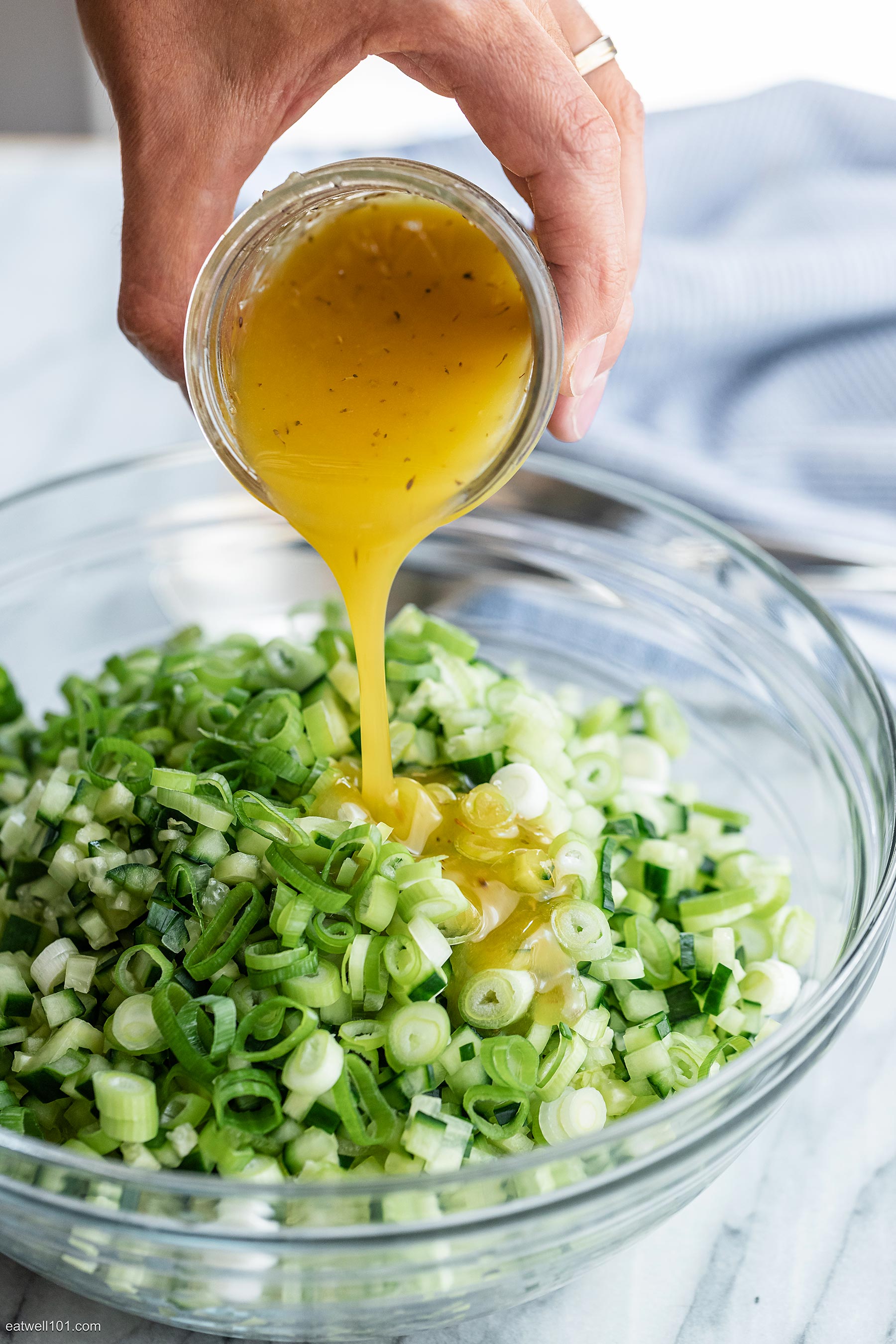 chopped salad dressing