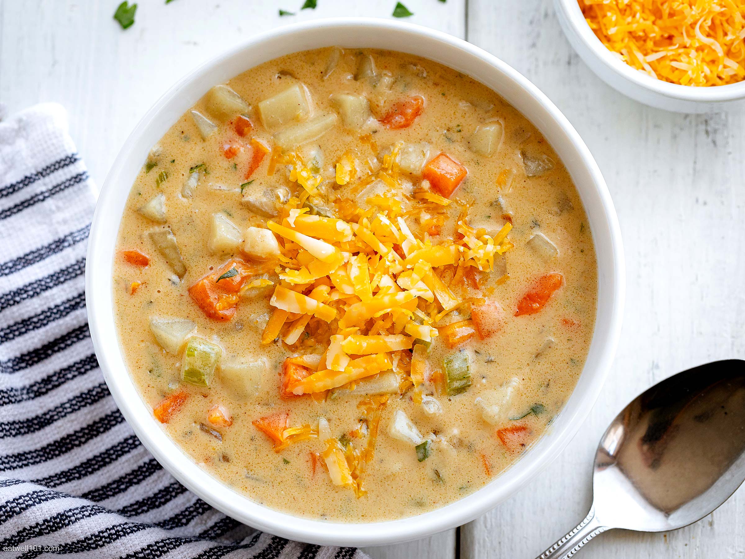 The BEST Potato Soup!