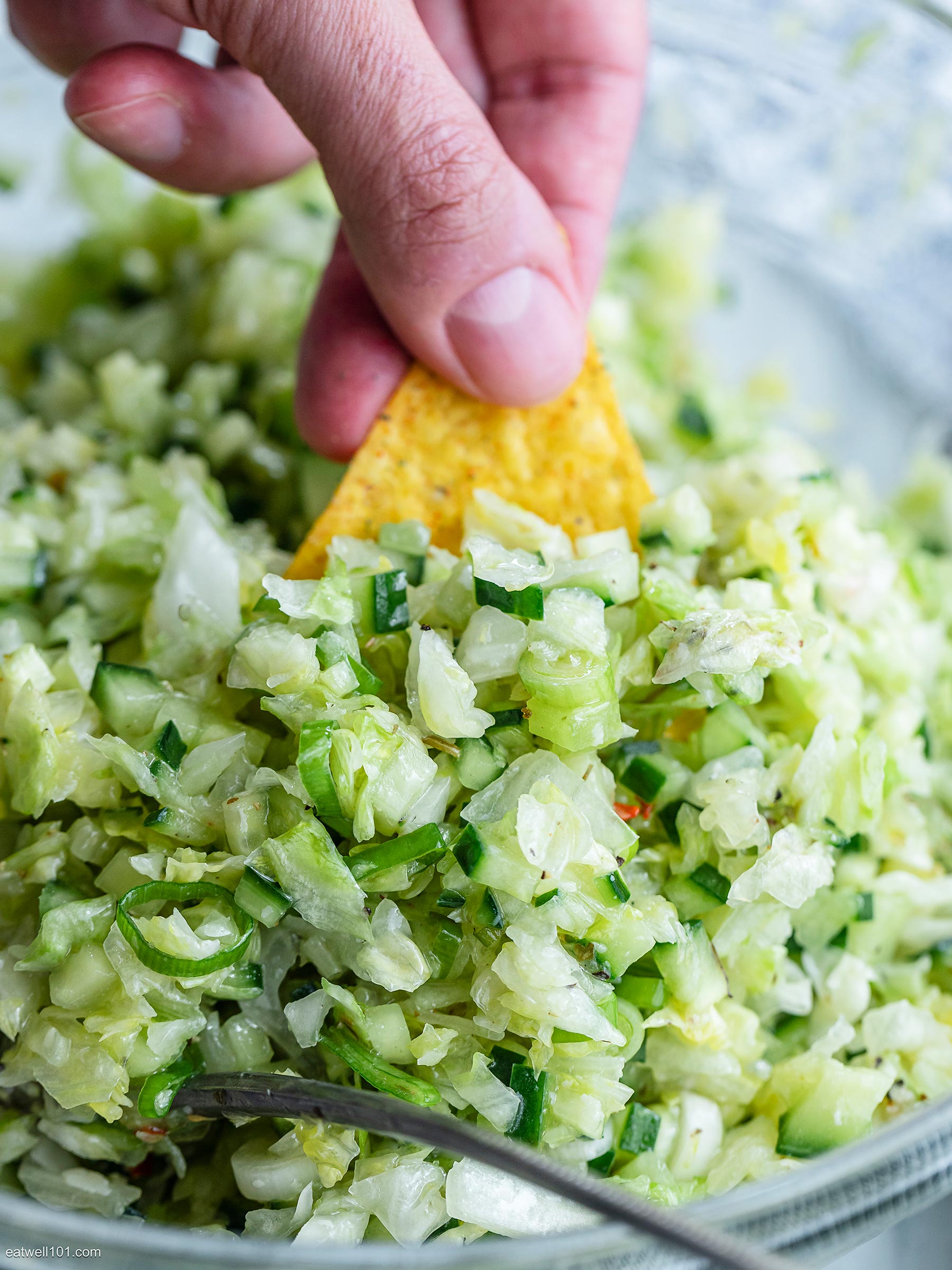 green chopped salad