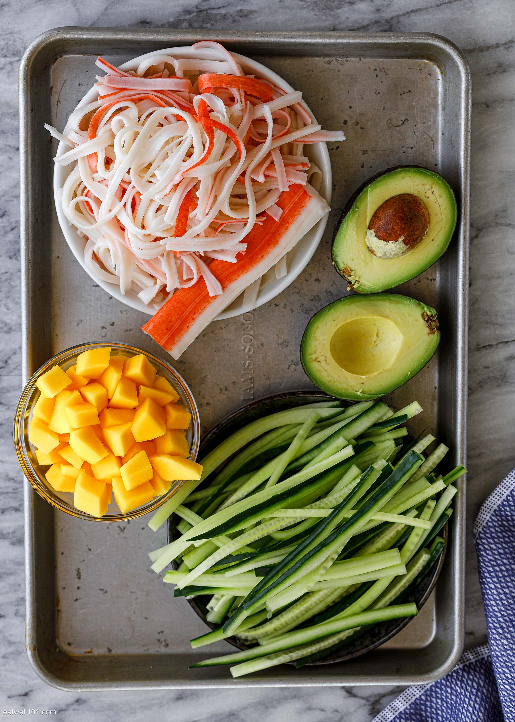 ingredients for kani salad
