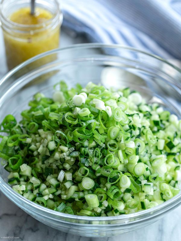 Chopped Green Dip Salad