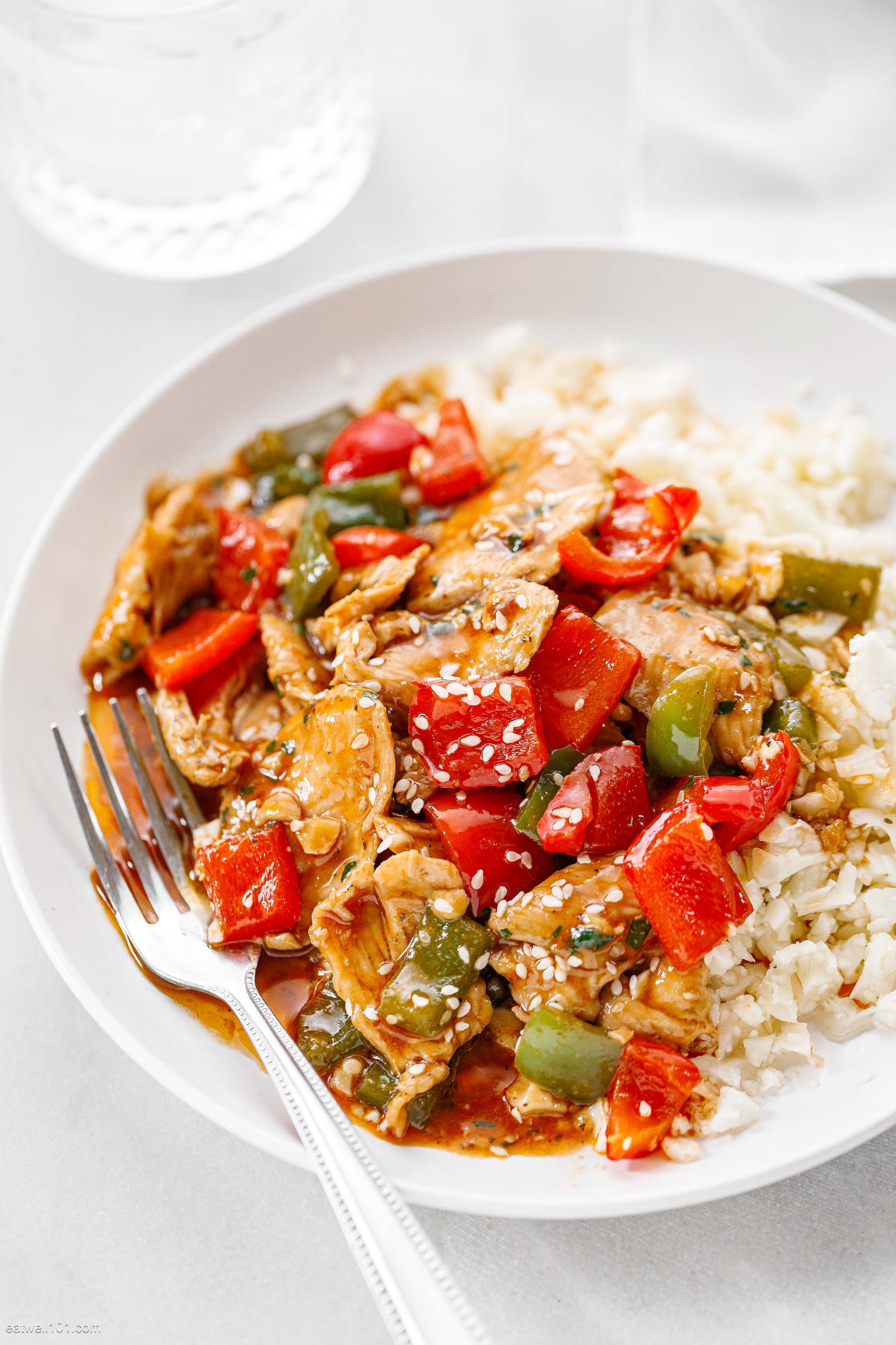 Chicken Stir Fry Recipe with Peppers