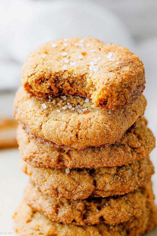 Chewy Pumpkin Cookies - #recipe by #eatwell101 - https://www.eatwell101.com/pumpkin-cookies-recipe