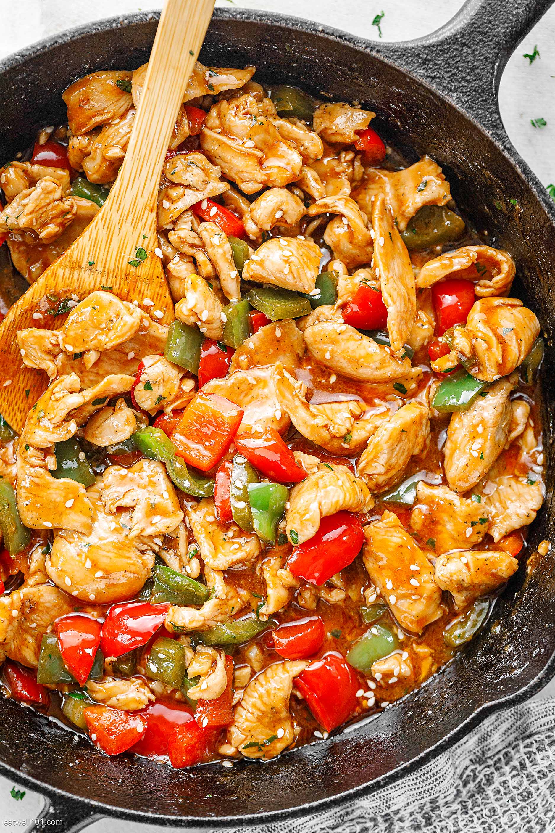 Pepper Chicken Stir Fry Recipe Chicken Stir Fry Recipe With Peppers 