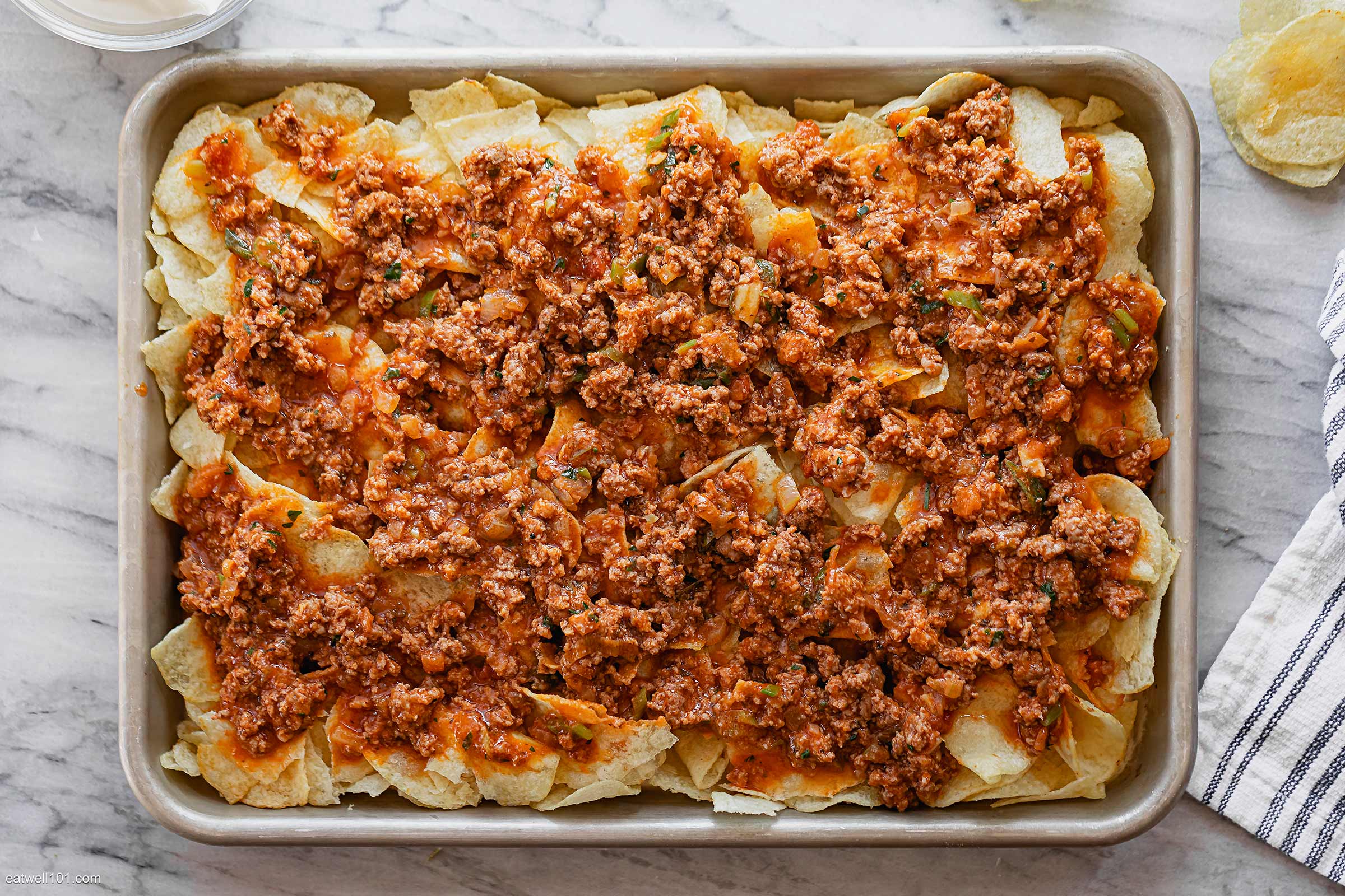 ground beef nachos recipe