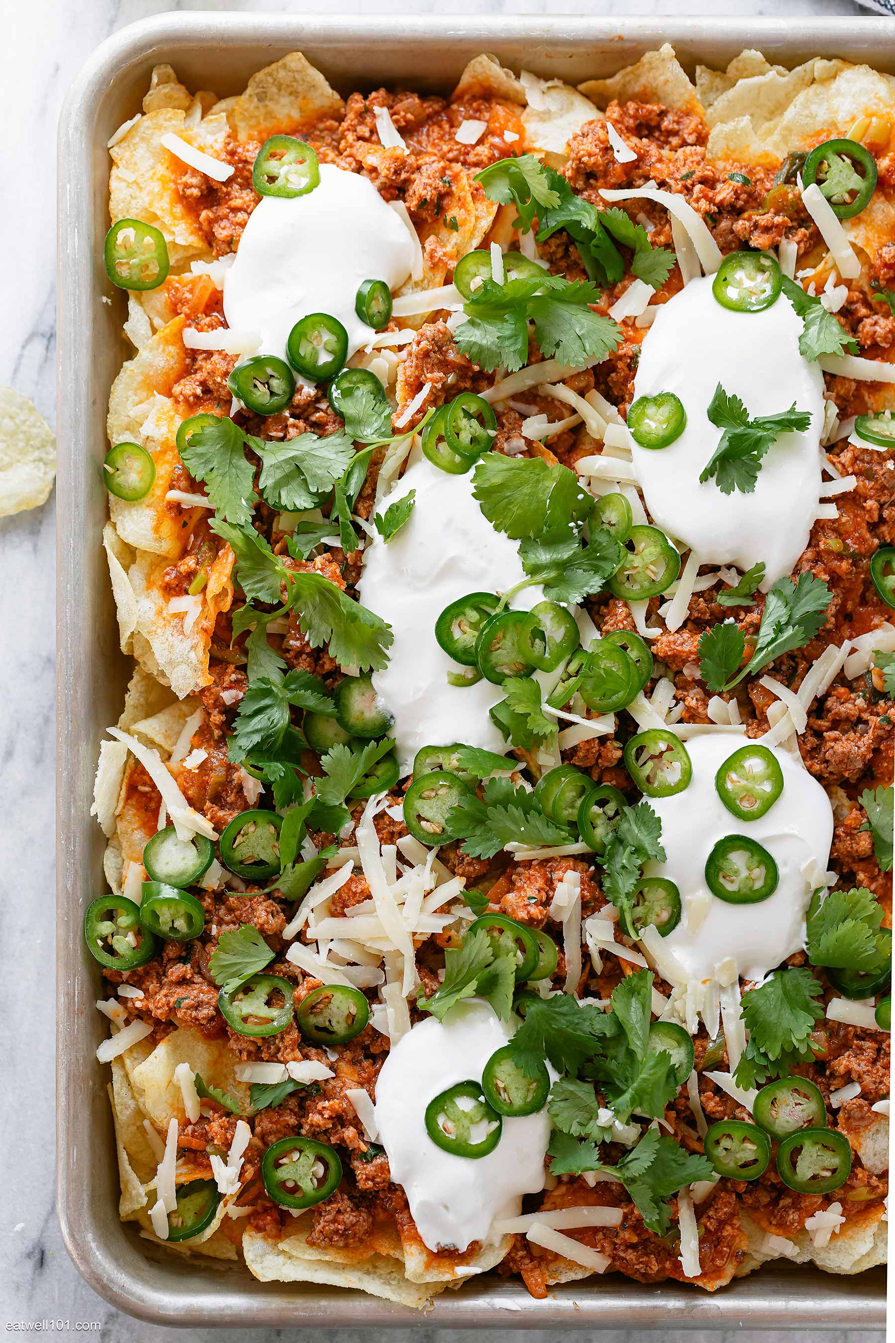 how to make potato chips nachos
