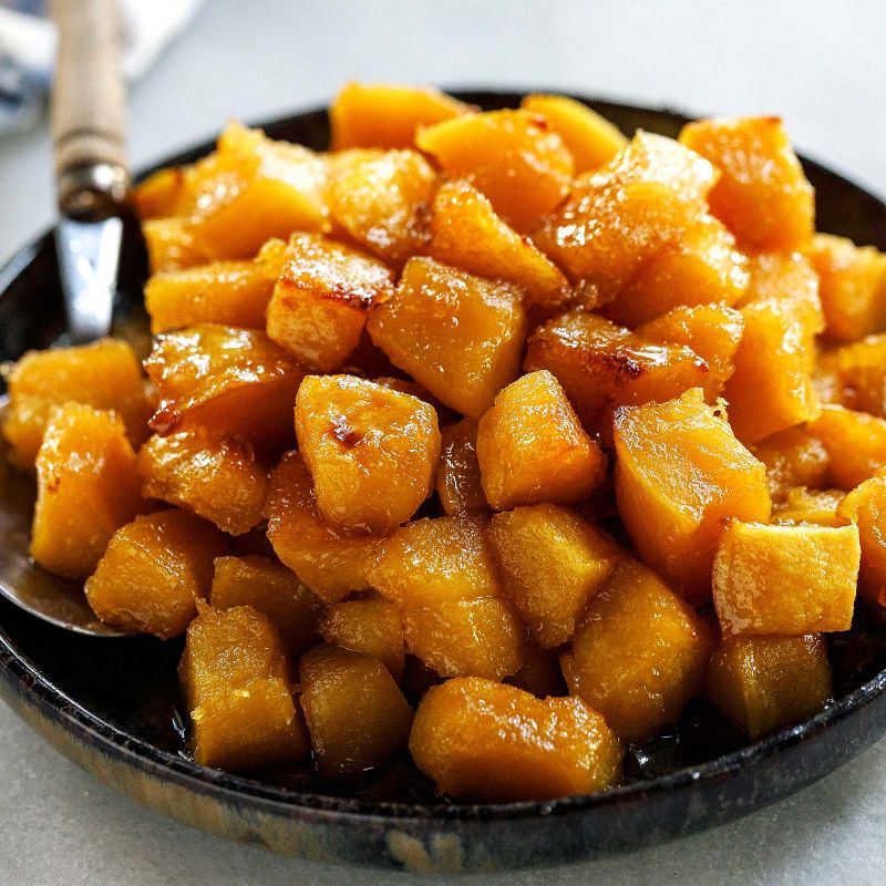 Baked Acorn Squash Recipe with Maple Butter How to Roast Acorn Squash