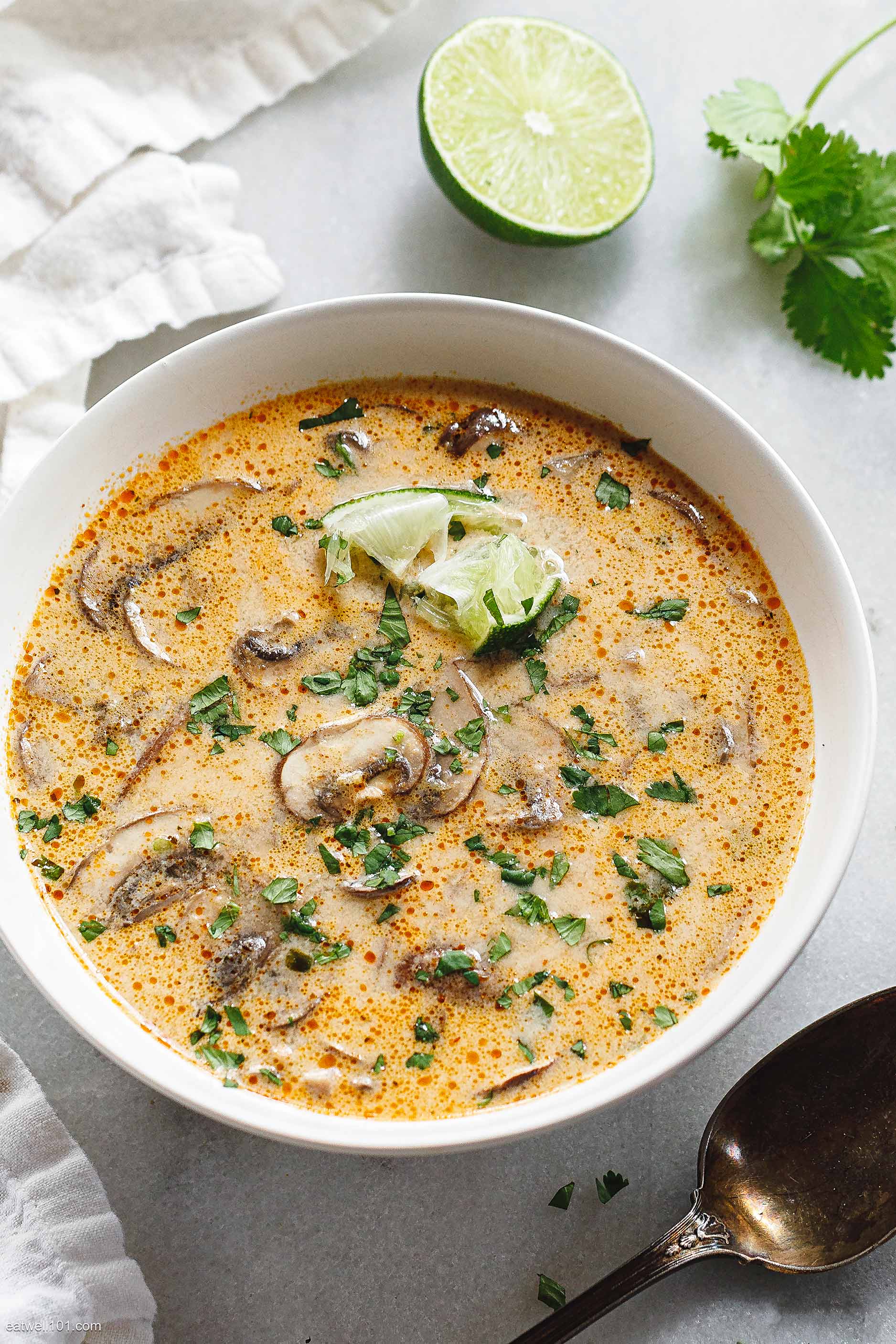 Thai Coconut Soup Recipe with Mushrooms – Thai Coconut Mushroom Soup ...