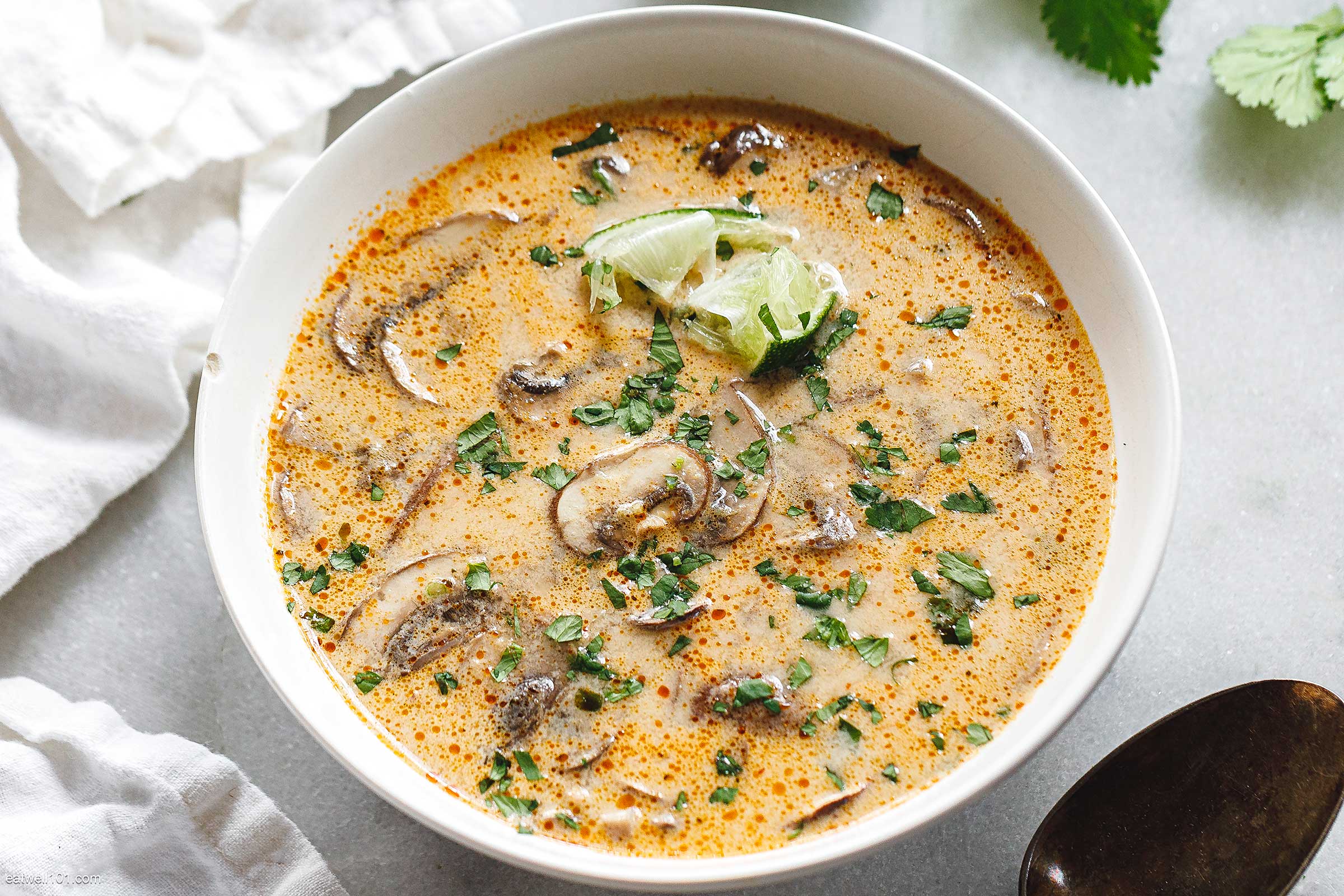 Thai Coconut Soup with Mushrooms