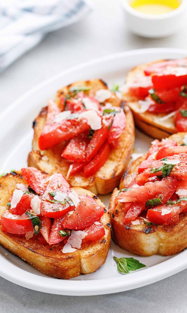 Easy Tomato Bruschetta