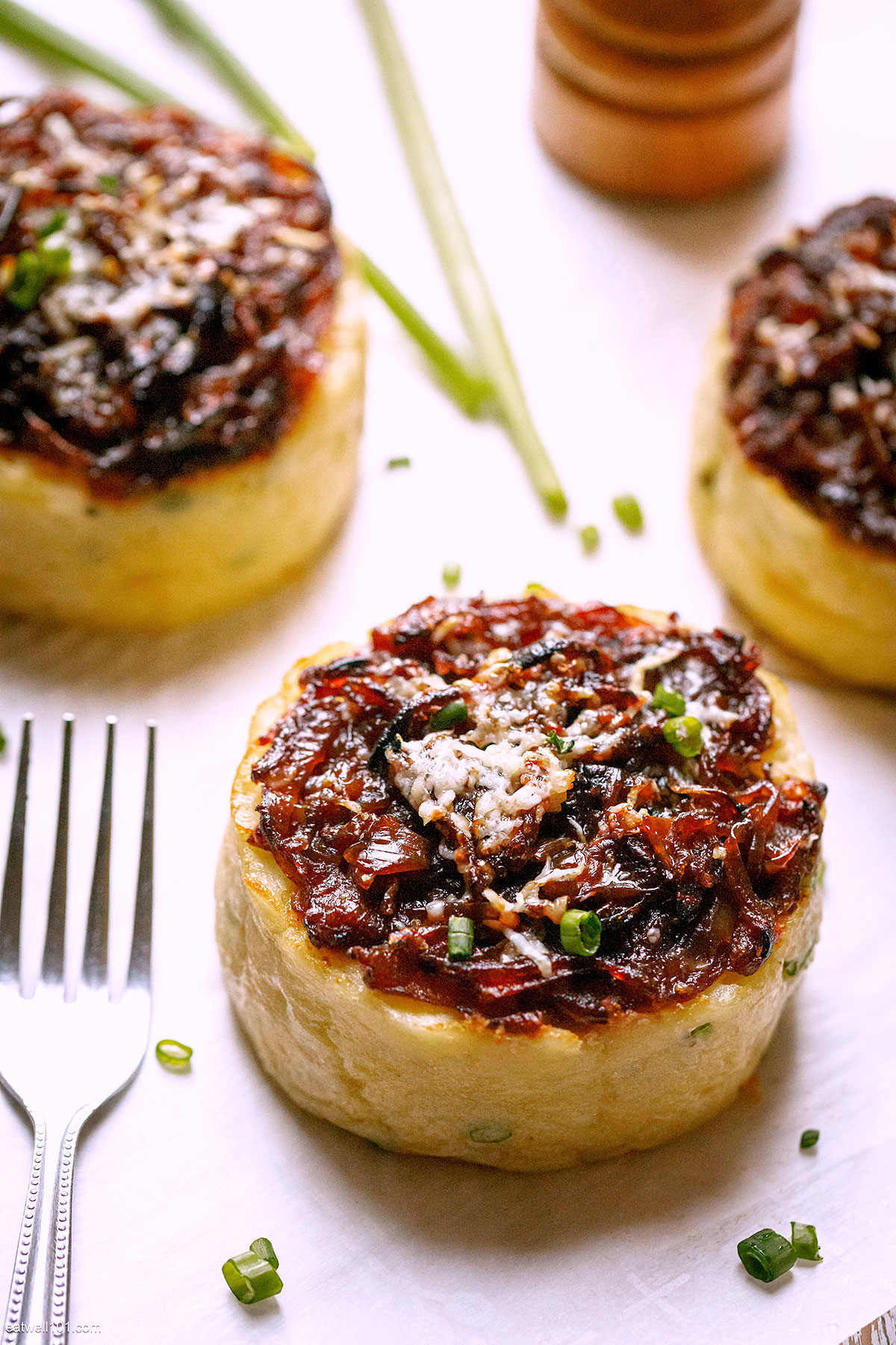 French onion mashed potato cakes recipe 1