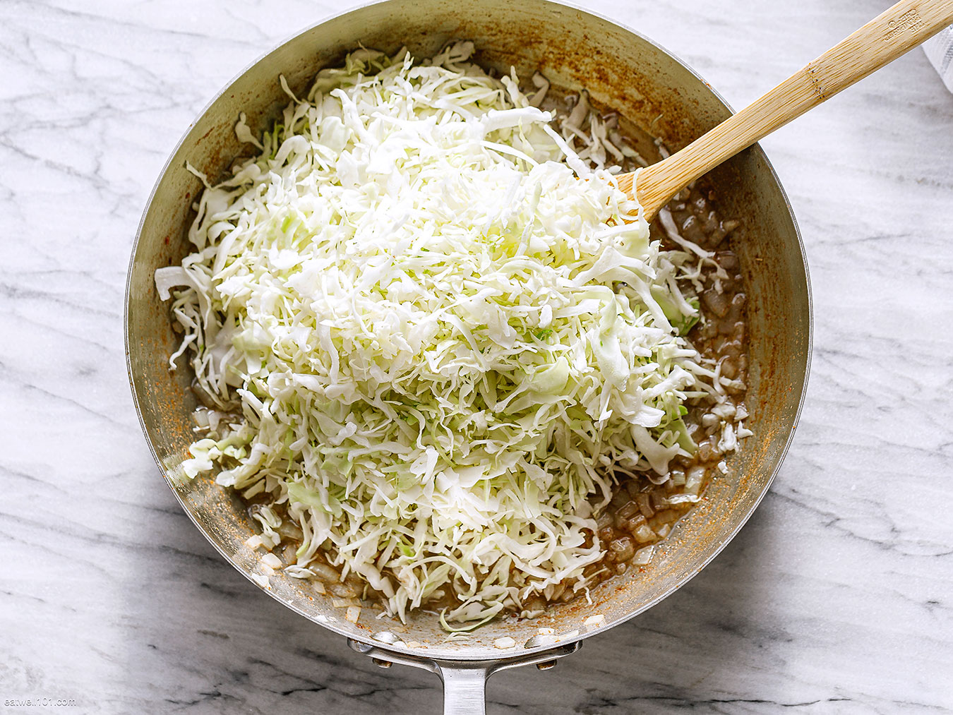 how to fry cabbage