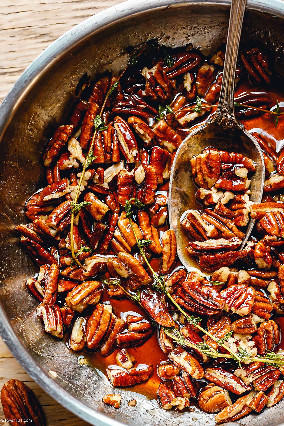 quick Maple Pecan Glaze