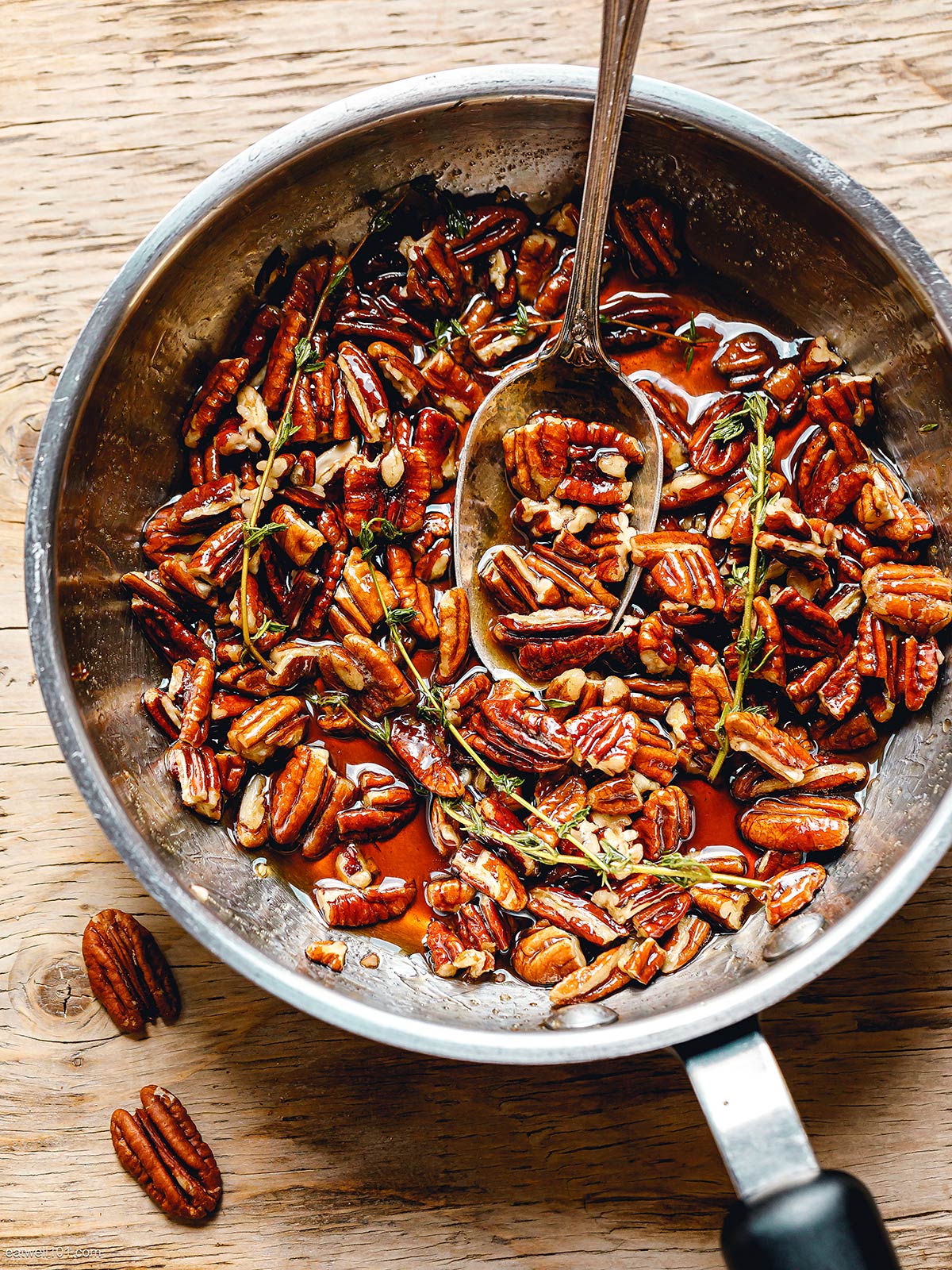 recipe for maple pecan glaze