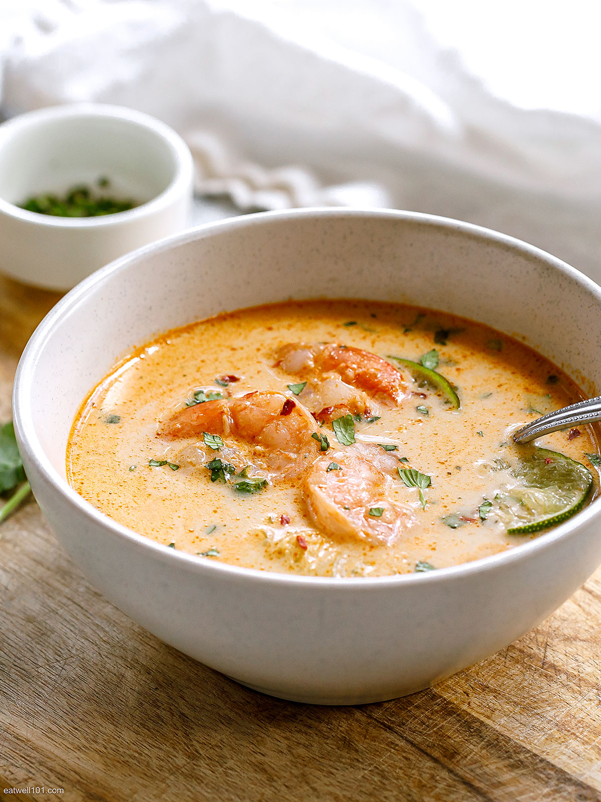How to make Thai coconut soup