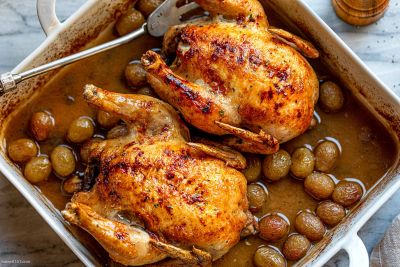Roasted Cornish Hens Recipe