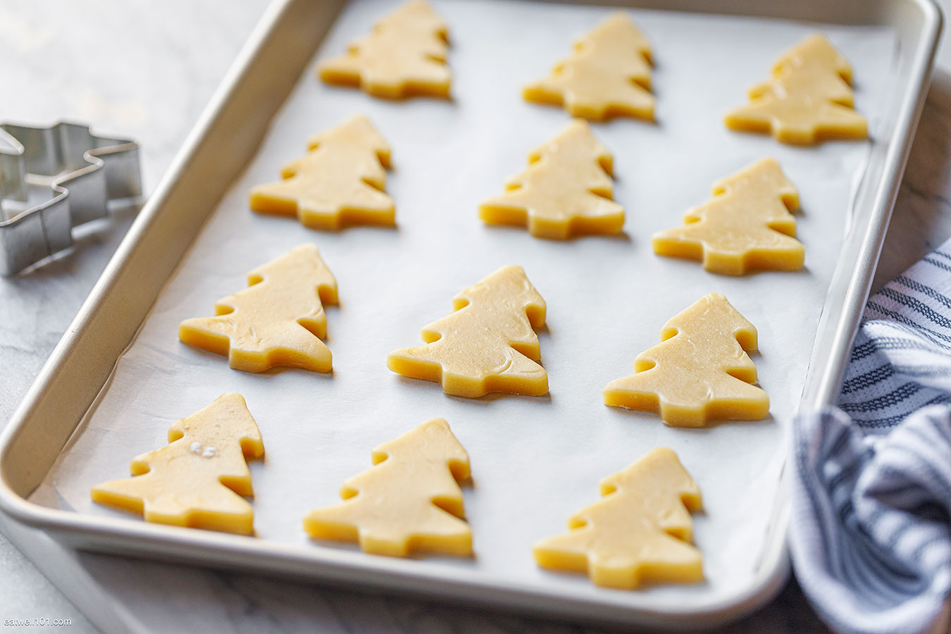 christmas tree cookies