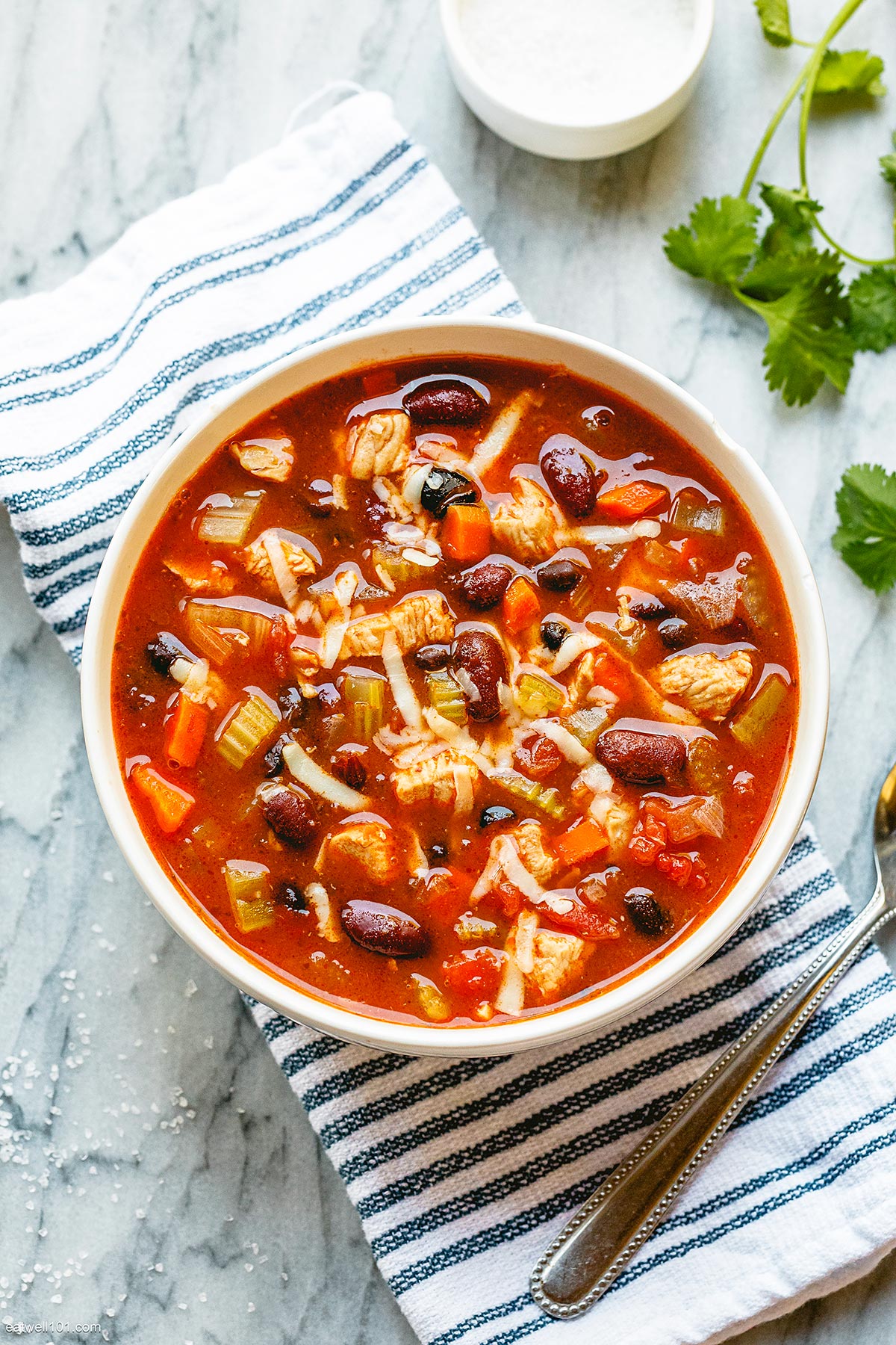 instant pot chicken chili soup recipe easy