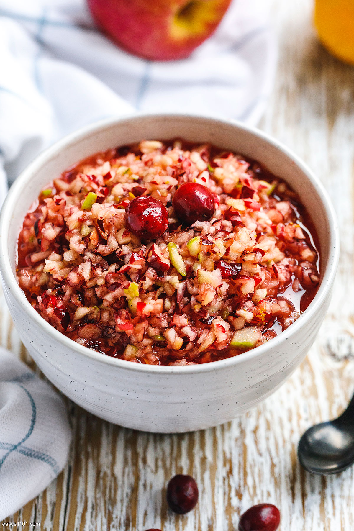 no-cook cranberry relish recipe