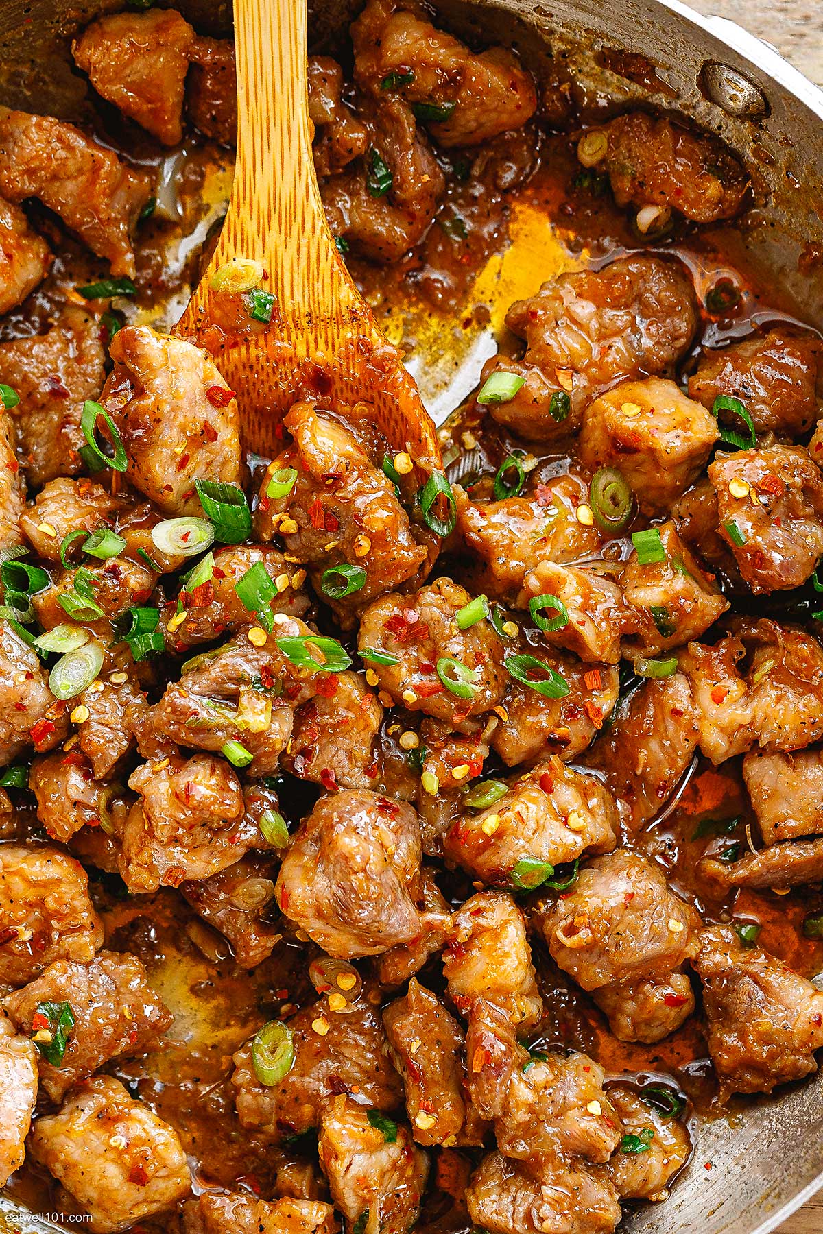 Honey Garlic Pork Stir-Fry recipe