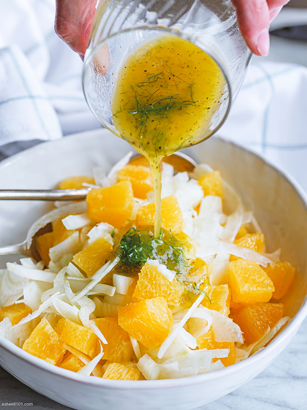 Orange Fennel Salad with Dill Dressing recipe