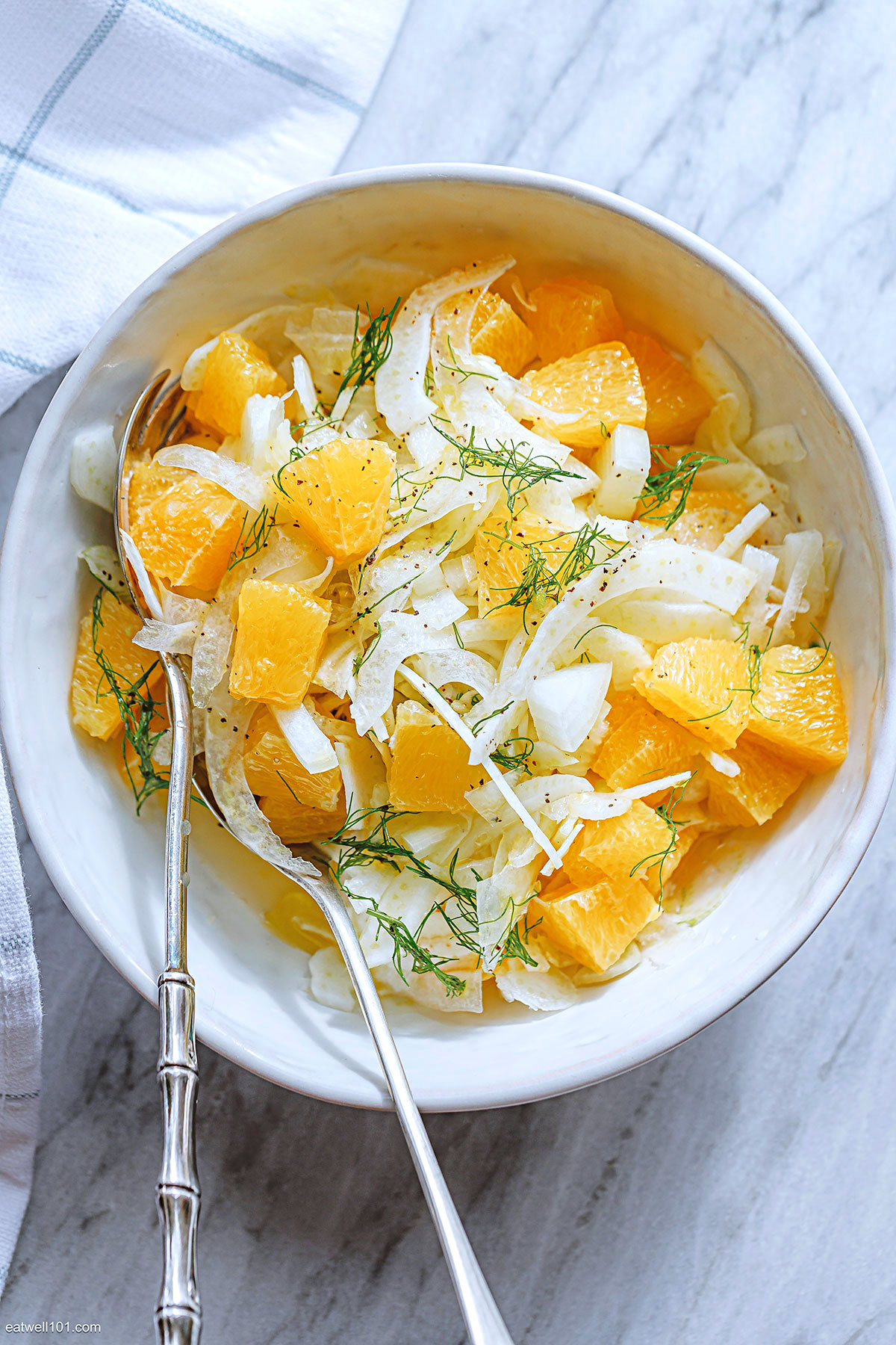 Orange fennel salad recipe