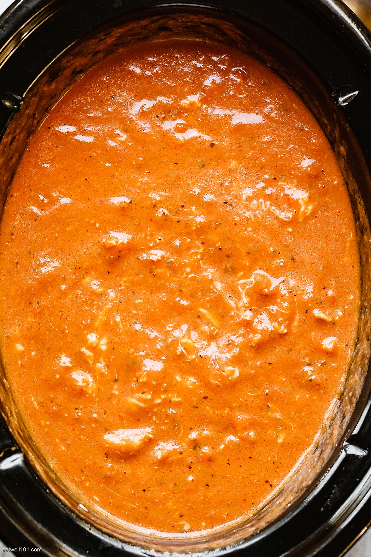 Slow Cooker Mozzarella Tomato Soup recipe
