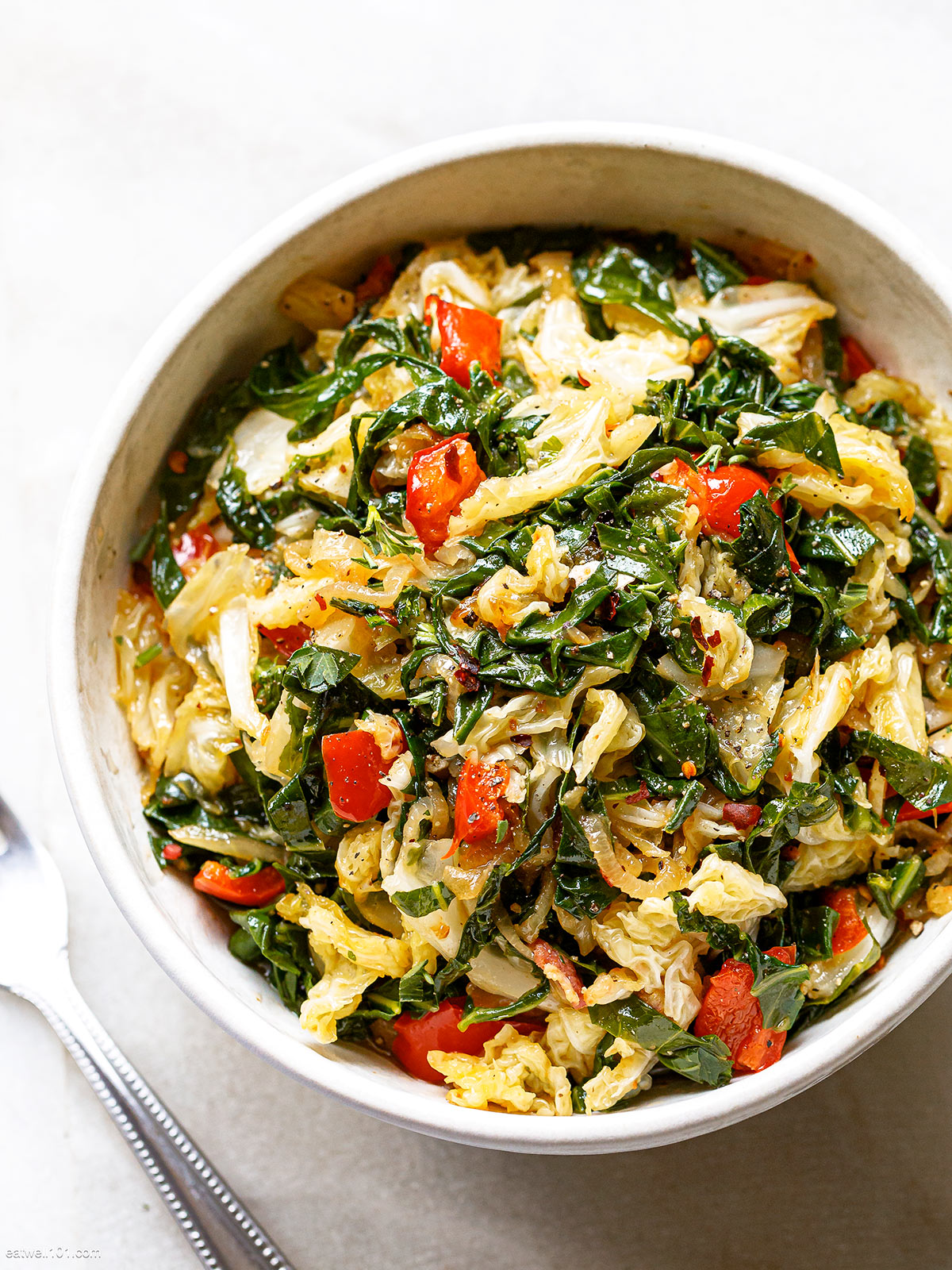 collard greens and cabbage