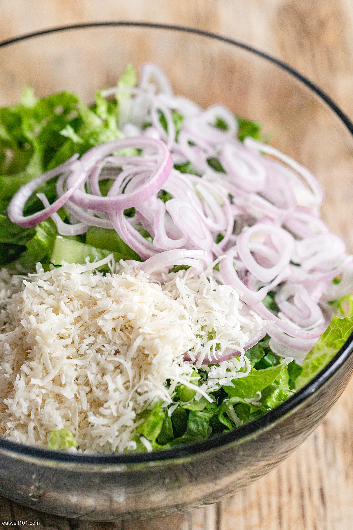 healthy chopped salad