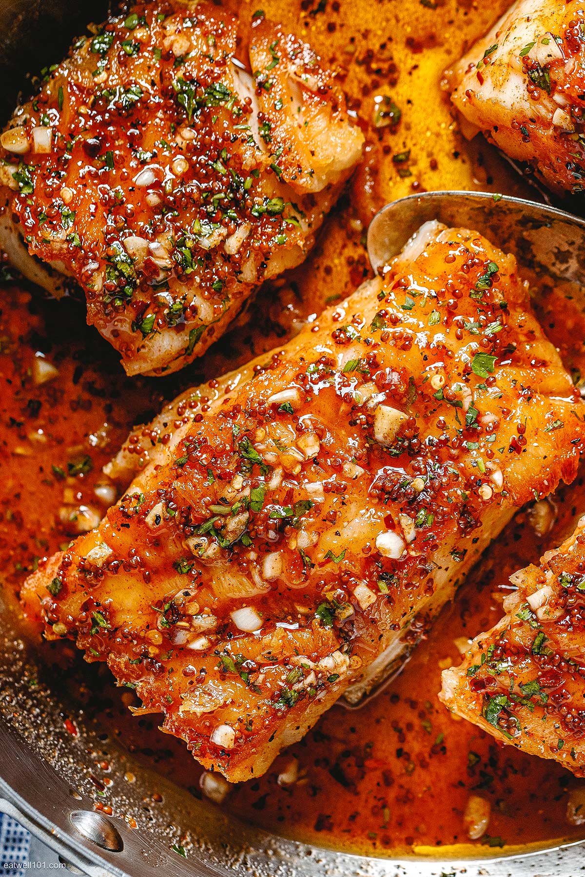 Honey Garlic Pan-Fried Cod Fish Recipe – How to Cook Codfish — Eatwell101