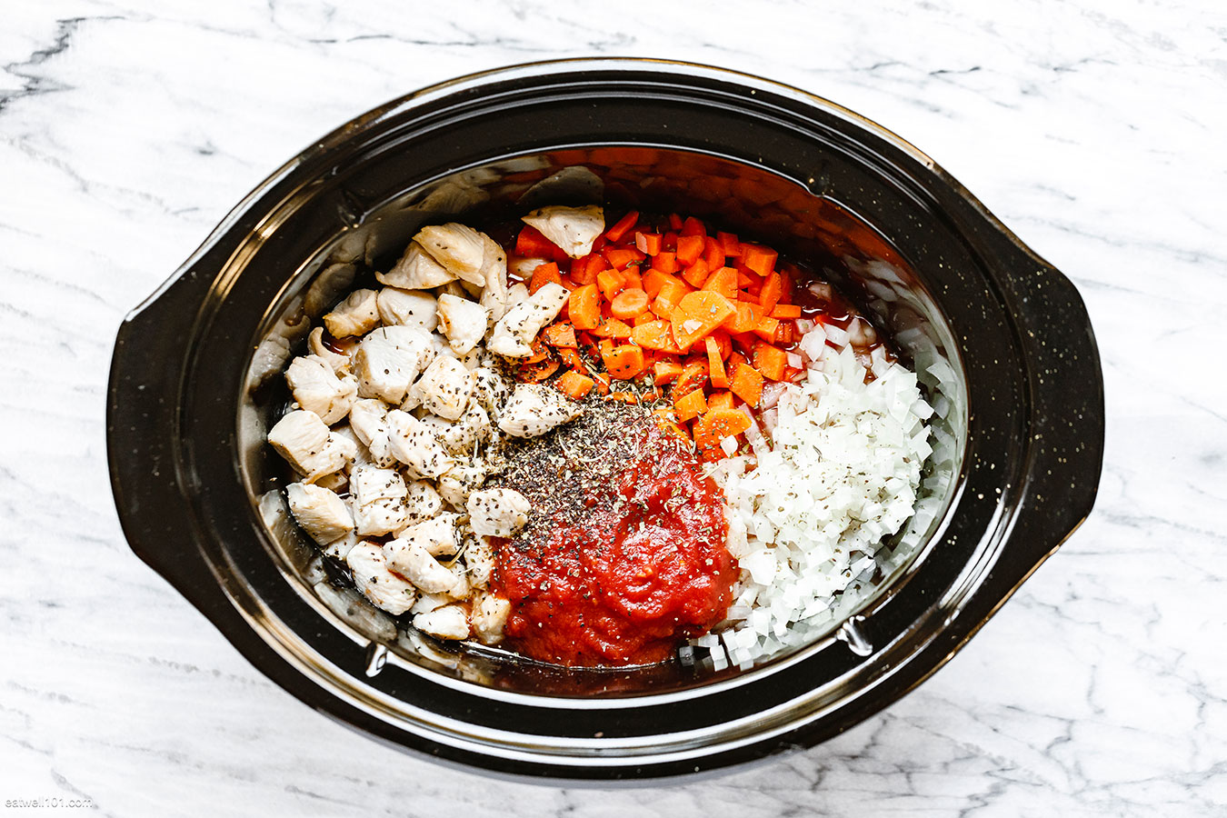 slow cooked Chicken Tomato Soup Recipe