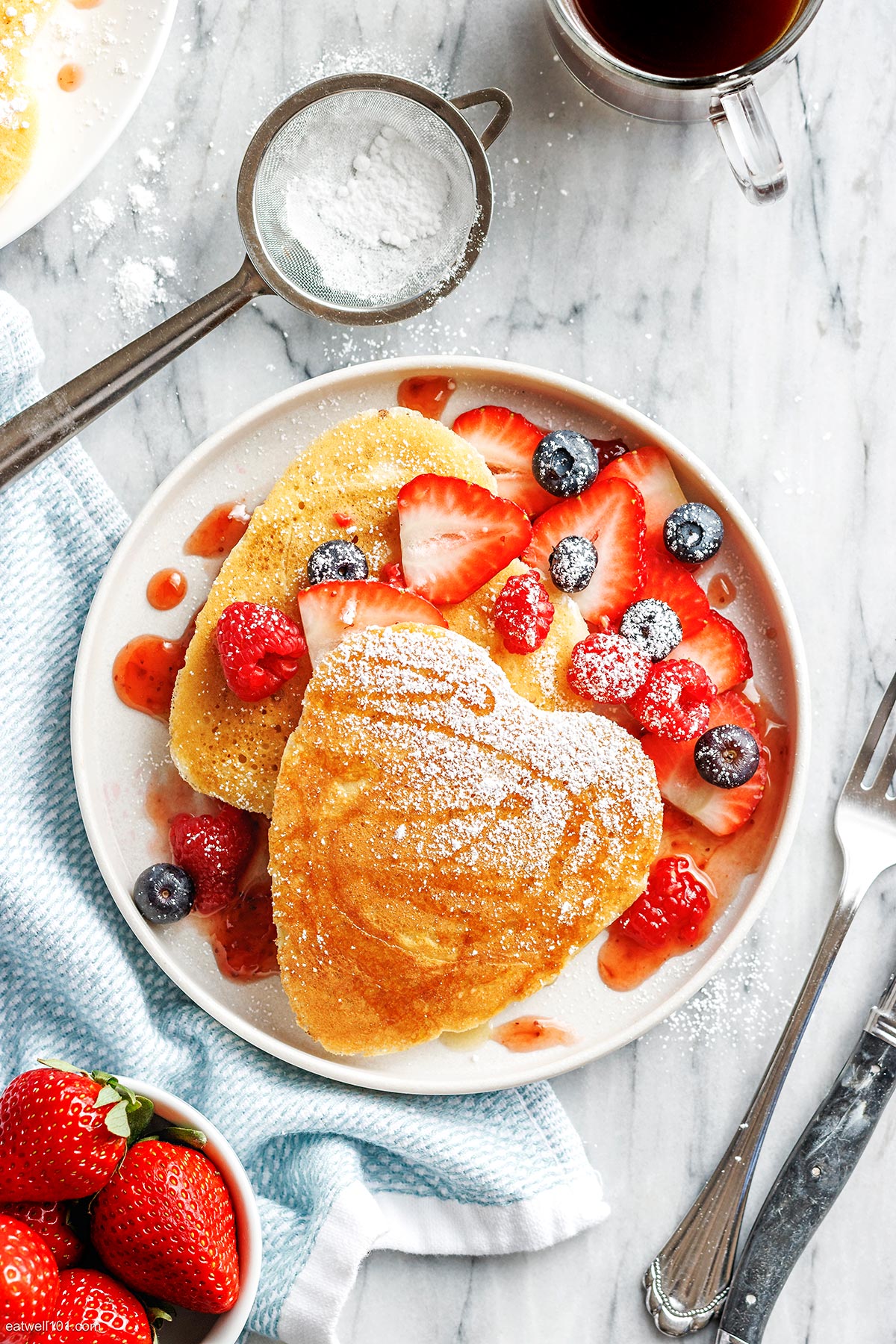 Fluffy Vanilla Pancakes recipe 1