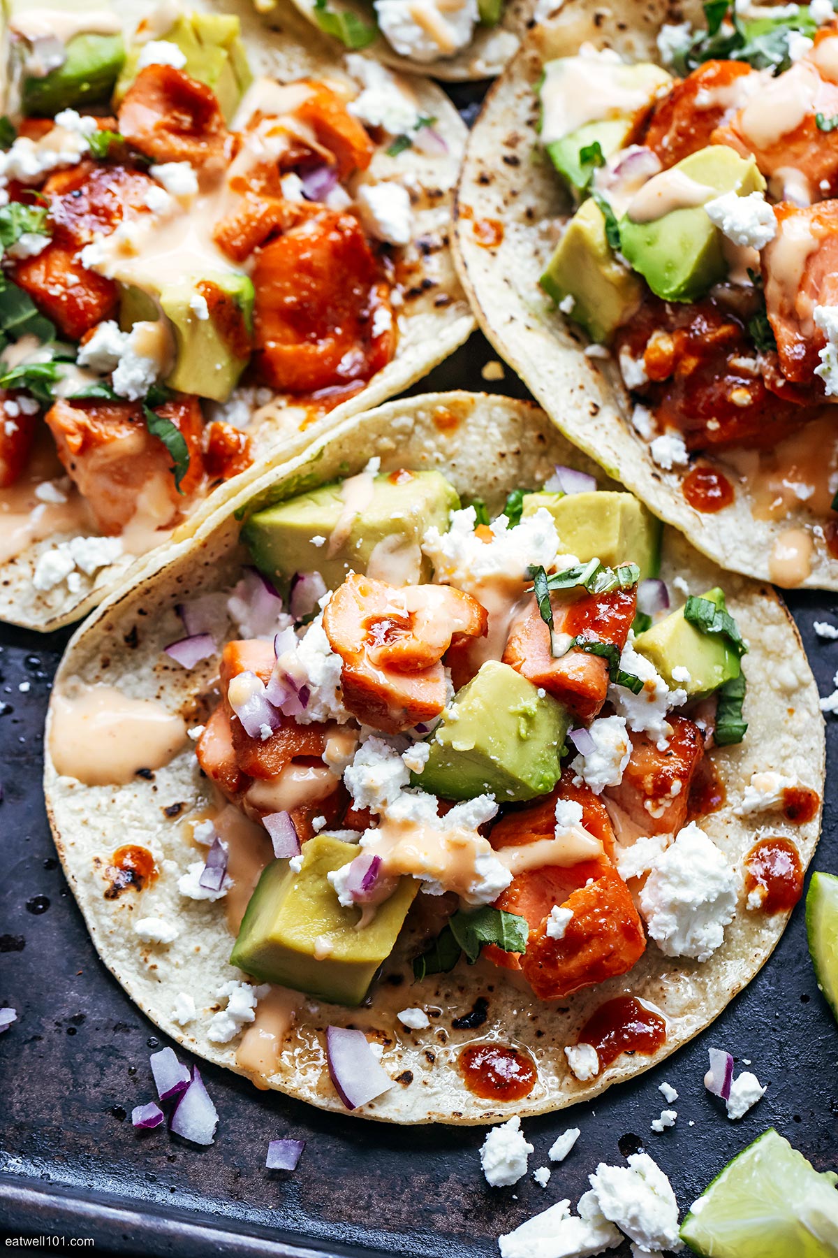 air fryer salmon tacos recipe