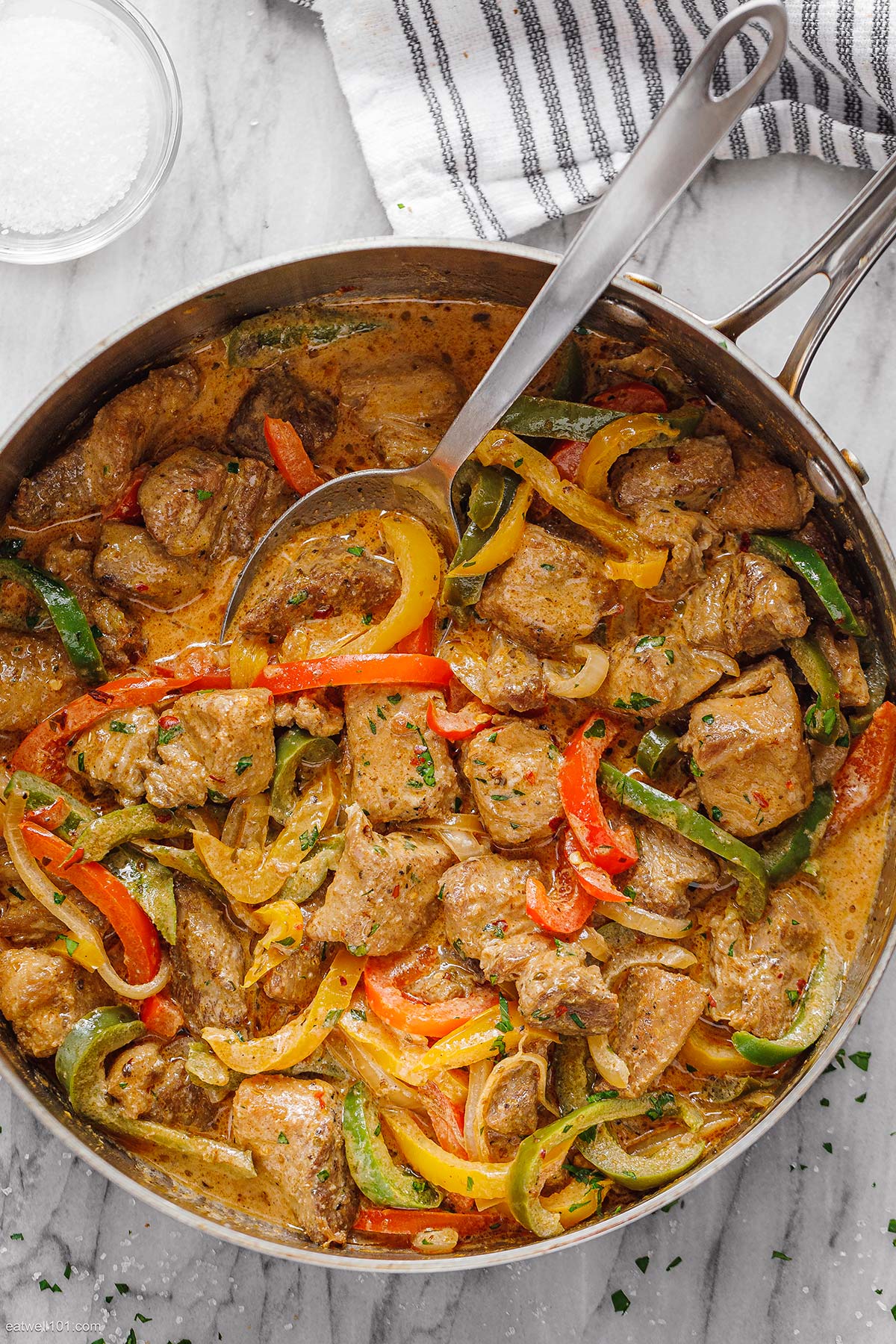 diced pork recipe