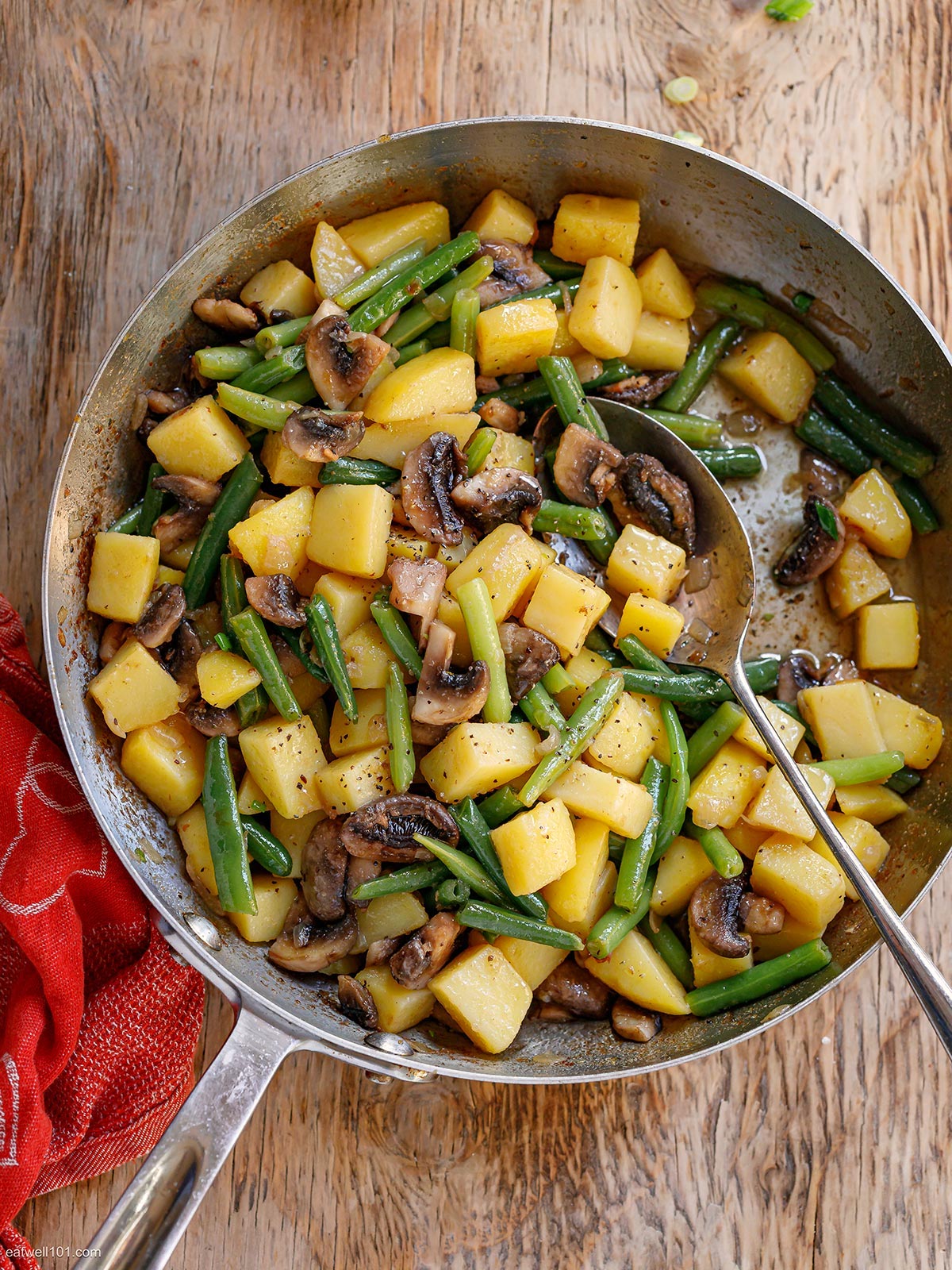 how to cook vegetable in a skillet