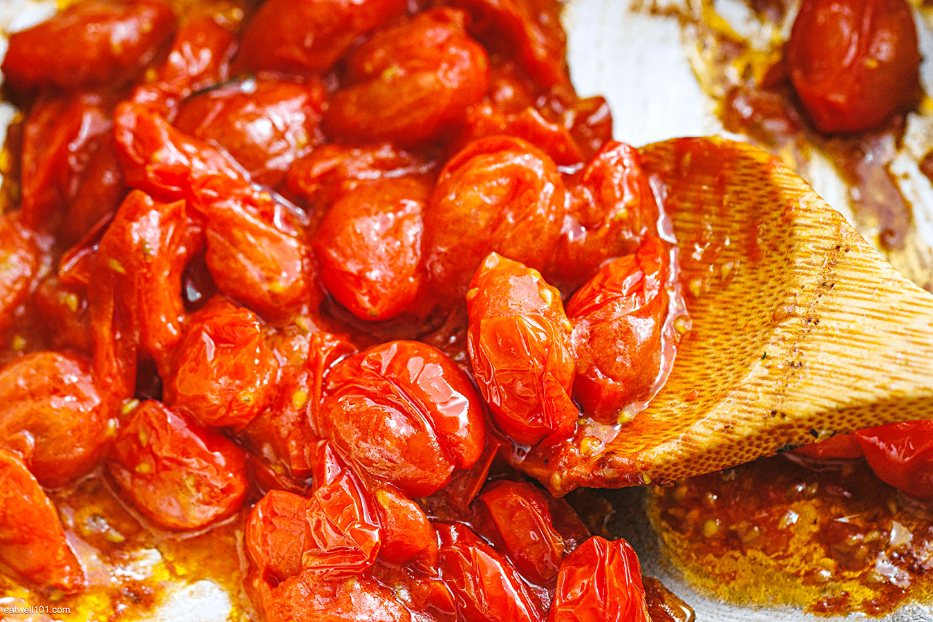 photo of cooked tomatoes