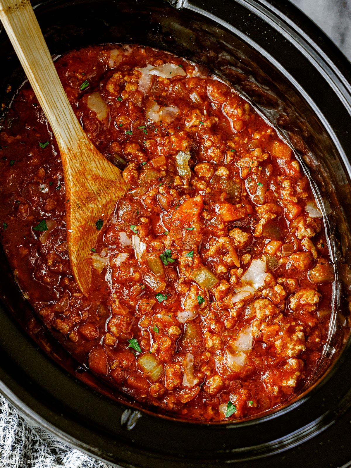 Crockpot turkey ragu recipe