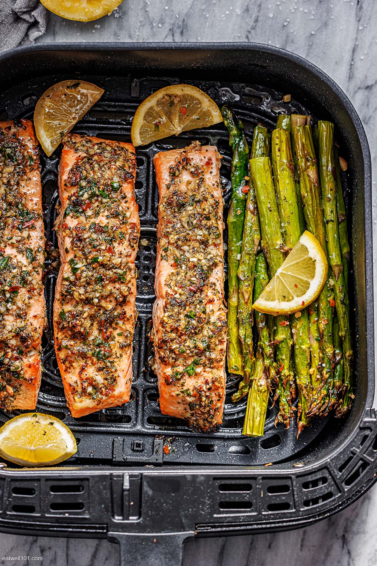 air fried salmon recipe