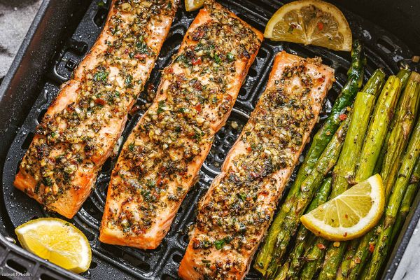 air fryer salmon recipe
