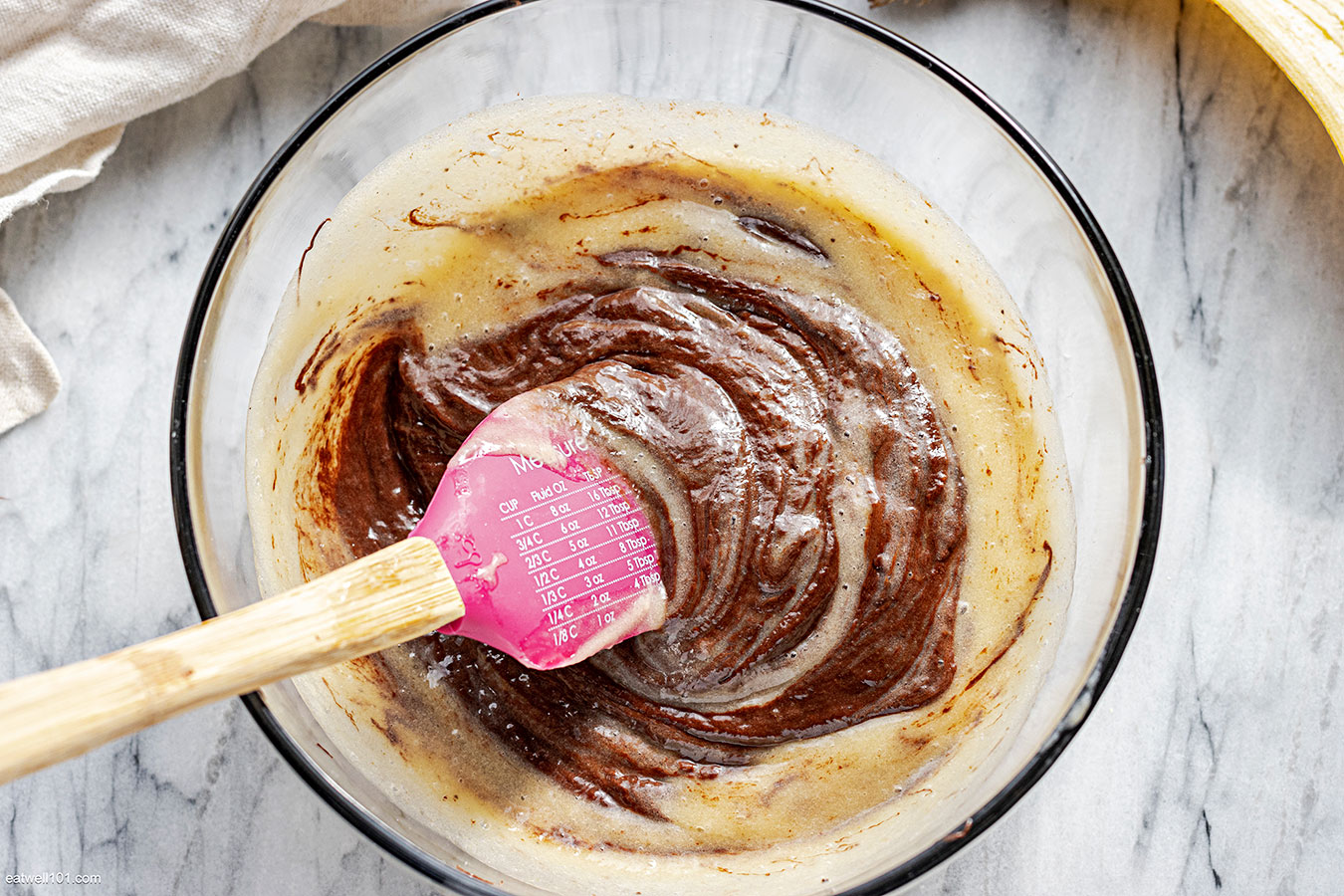 quick banana chocolate dessert