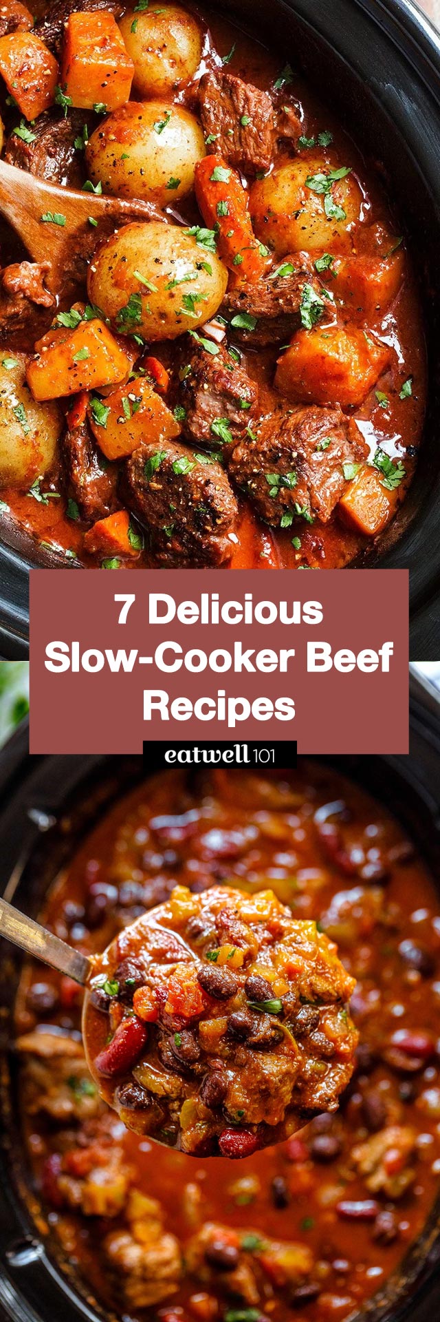7 Delicious Slow-Cooker Beef Recipes for Winter - #slowcooker #beef #recipes #eatwell101 - For delicious, hearty slow cooker beef recipes, look no further! With our Crockpot beef recipes, you can create flavorful dishes without too much effort, so get cooking!