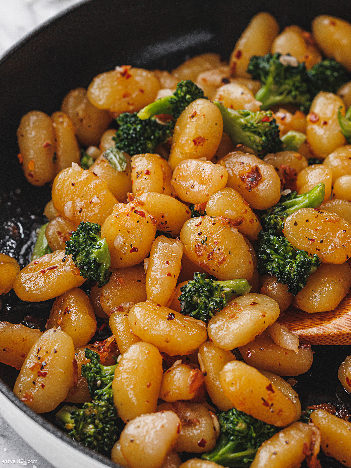 Gnocchi and Broccoli Stir-Fry