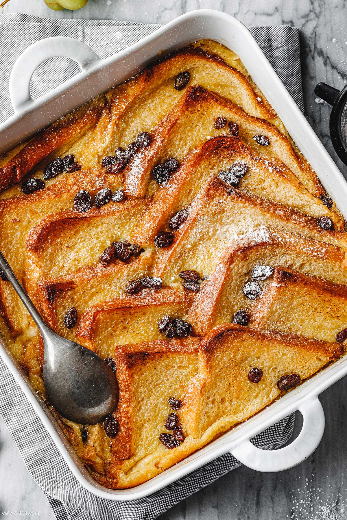 bread and butter pudding ingredients