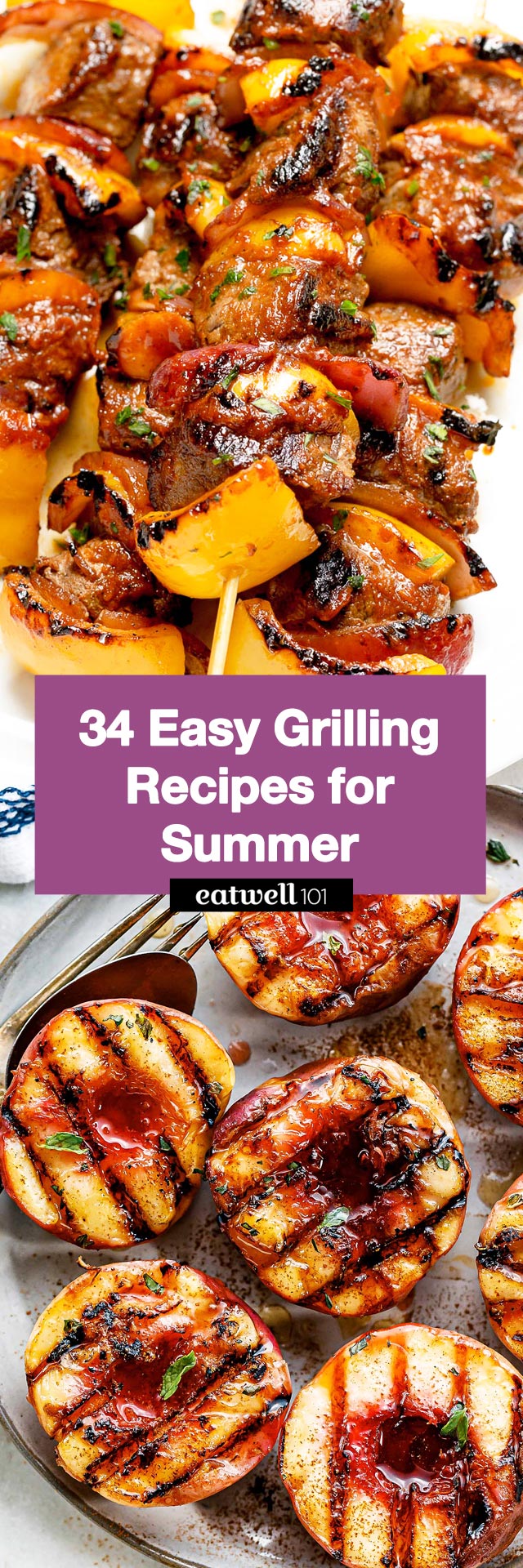 34 Easy Grilling Recipes and Ideas To Try This Summer - #summer #grilling #recipes #eatwell101 - Fire up the grill this summer with these easy and delicious grilling recipes! From classic BBQ to Hawaiian-style skewers, these summer grilling recipes will make your party unforgettable!