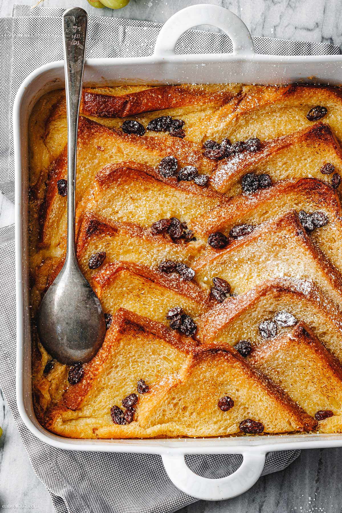 simple bread and butter pudding