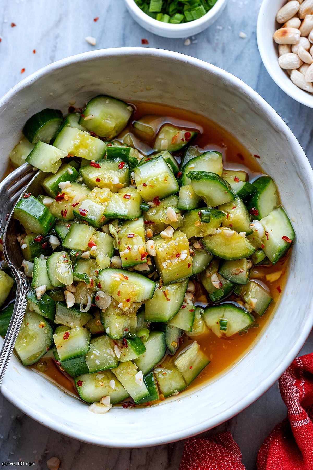 Marinated Cucumber Salad